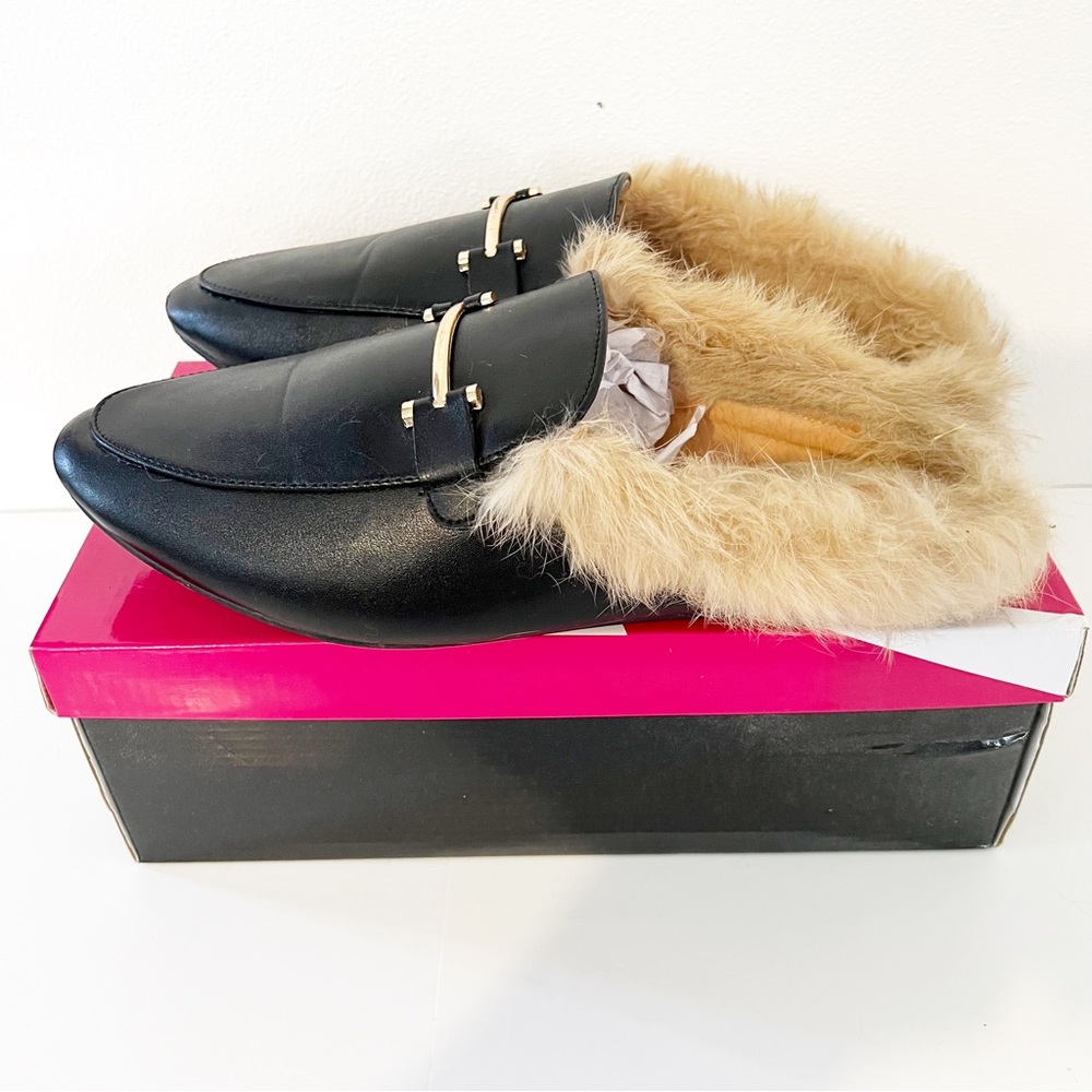 Ashley Stewart Black Willa’s-13 Slip Ons-Size 12W